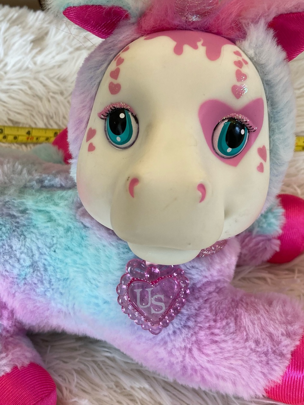 Plush Heart-Eye Pony Unicorn Suprise, no Babies